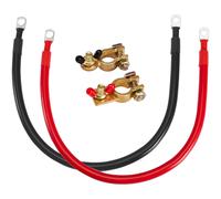 Cavo Batteria Auto 25mm² 50cm, Cavo Inverter Car, Fili Rame Stagnato