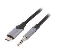 Cavo BDGBF Jack 35mm maschioMicro USB-B maschio 1m nero VENTION