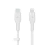 Cavo Belkin CAA009BT3MWH USB-C Lightning 3 m Silicone Bianco