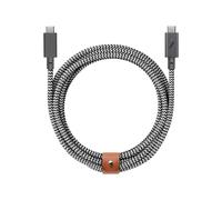 Cavo Belt Pro Con Fibbia 2.4M-240W Usb-C/Usb-C- Zebra