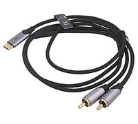 Cavo BGUHH maschio RCA x2USB connettore C placcato oro 2 m nero VENTION
