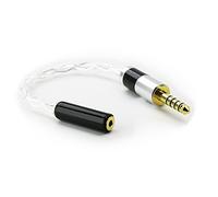 Cavo bilanciato da maschio da 4,4 mm a TRRS femmina da 2,5 mm, adattatore audio per cuffie per Sony WM1A/1Z,PHA-2A e Astell&Kern Layla, Astell&Kern Rosie, Astell&Kern Roxanne II,Astell&