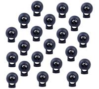 Cavo Blocco Toggle Stopper Clip Morsetto Plastica Coulisse Fibbia Merletto