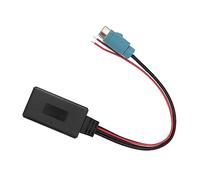 Cavo Bluetooth AUX IN ABS Modulo Bluetooth per Auto Adattatore Audio Wireless 12V per Telefono Streaming MP3 Plug and Play per Autoradio IDA X001 IVA 205R
