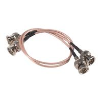 Cavo BNC 3G HD SDI da 2 pezzi, 30 cm, per telecamere e apparecchiature video