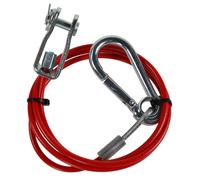Cavo Breakaway per rimorchi Ifor Williams con Perno e cavalletto 1 m x 3 mm