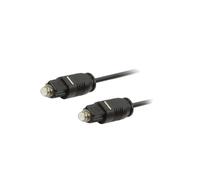 Cavo CA1009 connettore Toslink su entrambi i lati3 metri ØAder: 24 mm LOGILINK