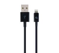Cavo Cablexpert CC-USB2P-AMLM-1M Lightning USB A 1 m Nero