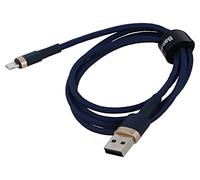 Cavo CALKLF-BV3 ad alta velocità, USB 2.0 1m blu tessuto 2,4A BASEUS