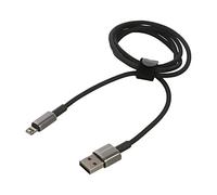 Cavo CALWJ-01 ad alta velocità, USB 2.0 1m nero tessuto 2,4A BASEUS