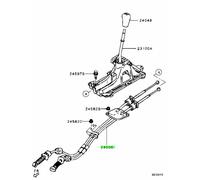 CAVO CAMBIO MITSUBISHI COLT COLT PLUS 2460A060 JDM originale