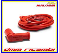 Cavo candela in silicone MALOSSI MHR rosso cappuccio attacco pipetta racing CR6