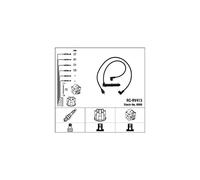 NGK Kit cavi accensione 0888 5 condutture a resistenza per Rover 200/Ford