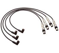 NGK Kit cavi d'accensione 7303 - 4 cavi in rame neri per VW Polo (6N2) 1.4 1999-2001