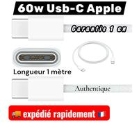 Cavo Caricatore Apple Originale USB-C Nylon 60W 1M IPhone IPad Etc ..