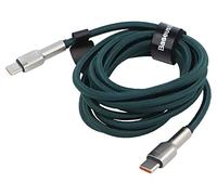 Cavo CATJK-D06 connettore USB C, su entrambi i lati 2 m verde 100 W BASEUS