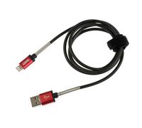 CAVO CAVETTO UNIVERSALE USB - APPLE - MICRO USB 1 METRO NERO CON ADATTATORI