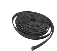 cavo cavo guaina tubazione, Manicotto for cavi Cable Tidy Lunghezza 1/3/5/50/100M Manicotto intrecciato isolato Protezione for linea dati Cavo in nylon ignifugo Tubo(5 Meter,90 mm)