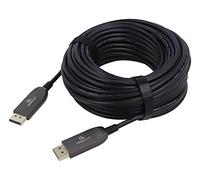 Cavo CC-DP8K-AOC-20M DisplayPort femmina, su entrambi i lati 20 m nero Filo: ...