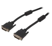 Cavo CC-DVI2-BK-6 dual link DVI-D (24+1) maschio bilaterale 18m 30AWG GEMBIR