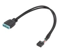 Cavo CC-U3U2-01: alimentazione USB 2.0 9pin, USB 3.0 19pin 0,3m Cablexpert...