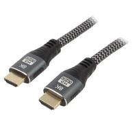 Cavo CCB-HDMI8K-3M HDMI 2.1 HDMI maschio su entrambi i lati3 metri nero Filo:...