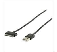 CAVO CELLULARE USB VALUELINE VLMP39100B1.00 PER APPLE IDEALE SIA PER TRASFERIMENTO DATI CHE PER CARICARE IPOD,IPHONE E IPAD