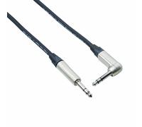 Cavo Chitarra Jack Stereo dritto Jack 6,3 angolo 90° Neutrik basso Tastiera PA D