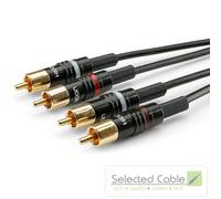 Cavo Cinch Corto SOMMER CABLE Basic+ OFC Classe 6 Stereo HI-CM03 0,6M Lunghezza