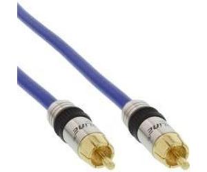 Cavo Cinch VIDEO digitale AUDIO - PREMIUM - 1x Cinch St - St - 0,5 m NEW