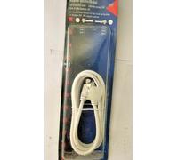 Cavo coassiale 1,5 metri F Stecker plug Allacciamento SAT satellitare Schwaiger