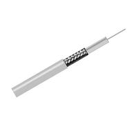 CAVO COASSIALE 6,8mm BIANCO CLASSE A IN RAME ZDA-6.8 CON SBOBINATORE - 100mt.