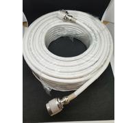 Cavo Coassiale 75 Ohm 50m - Connettori N Maschio - RG6U, TV - GSM 2G/3G/4G LTE