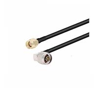 Cavo coassiale ad alta frequenza RG58 impermeabile N femmina a SMA maschio Cavo di estensione for antenna Wi-Fi da 50 ohm(RP SMA M to N M90,30CM)
