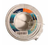MATASSA 50 METRI CAVO COASSIALE ANTENNA RG6U SATELLITARE DIGITALE TERRESTRE SKY