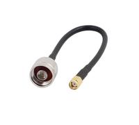 Cavo coassiale con spina SMA maschio RP a N LMR195 20 cm