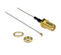 Cavo coassiale DeLOCK 88812 0,2 m MHF III (I-PEX) a SMA Grigio