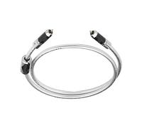 Cavo Coassiale Digitale RCA Professionale In Argento Sterling Da 75 Ohm, Audio Autobloccante For DAC, Home Theater, TV, For Connessione Dati(3.5 m)