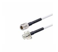 Cavo coassiale impermeabile RG58 N femmina dado passante a PL259 UHF maschio connettore a treccia(N F to UHF PF,15Meter)