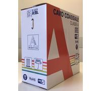Cavo coassiale in Micro Tek 6,60mm pvc nero CPR Eca 100 metri - 399AL0N