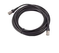 Cavo coassiale in PVC RG58 per SMA maschio a TNC maschio, 5 m, cavo antenna GNSS da 50 Ohm per trasmissione del segnale RF, compatibile con stazione base GPS RFID CORS