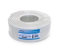 Cavo coassiale interno bianco CU/CCS in bobina 100 m di Engel