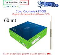 Cavo coassiale FTE da 6,8 mm bassa perdita a iniezione di gas K200EE
