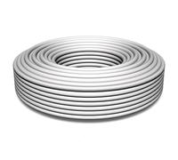 Cavo Coassiale Megasat 135 dB, 50 m, 7,5 mm, 5 Vie Schermato, Rame Pieno