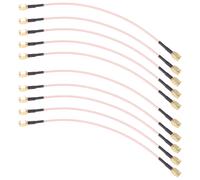 Cavo coassiale RF a treccia RG316 da 8 pollici, 10 pezzi