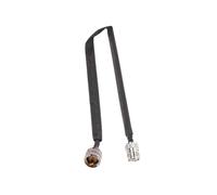 Cavo Coassiale RF Piatto Passante per Finestra/Porta PL295 UHF Maschio A SO239 UHF Femmina 50 Ohm Cavo di Prolunga Coassiale RF A Spirale, 40 cm