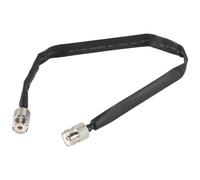 Cavo coassiale RF piatto passante per porta/finestra SO239 UHF femmina a cavo di prolunga coassiale a treccia da 50 Ohm