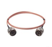 Cavo coassiale RG316 da N maschio a N maschio, prolunga alimentatore compatibile con JUMPER che fornisce una trasmissione stabile del segnale e resistenza alla temperatura (1 m)