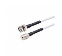 Cavo coassiale RG58 da BNC maschio a PL259 UHF maschio, 30 cm, 12 pollici, for telecamera CCTV, adattatore BNC RG58 50 ohm(BNC M to UHF F,25CM)