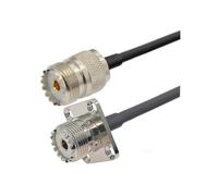 Cavo coassiale RG58 PL259 UHF maschio a connettore RF adattatore estensione radio amatoriale 50ohm 10CM 15CM 20CM 30CM 40CM(UHF F to F4H,10CM)